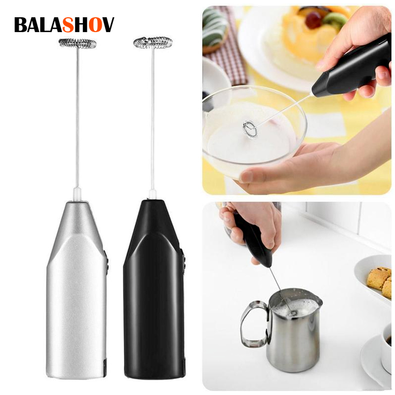 Electric Milk Frother Handheld - ไร้สายนม Foamer กาแฟปัด Mixer เครื่องปั่นไฟฟ้าไข่ Beater