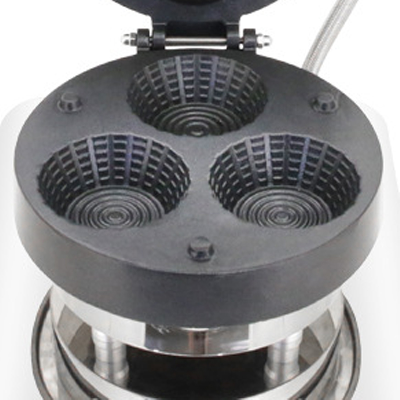 เครื่องทำวาฟเฟิลไอศกรีมแบบสามห - Mini Waffle Maker Machine บทวิจารณ์และราคา