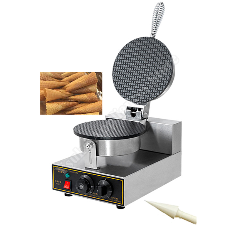 เครื่องทำไอศกรีมโคนกรอบ เครื่อ - Mini Waffle Maker Machine บทวิจารณ์และราคา