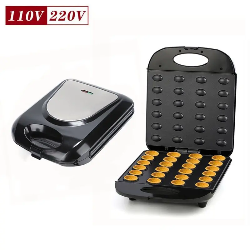 เครื่องทำคุกกี้วอลนัทไฟฟ้า แม่ - Mini Waffle Maker Machine บทวิจารณ์และราคา