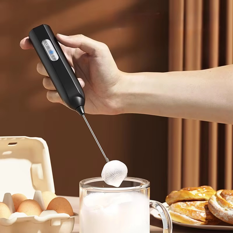 เครื่องตีฟองนมแบบใช้มือ ใช้พลั - Portable Blender Usb Rechargeable บทวิจารณ์และราคา
